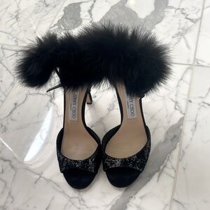 Jimmy Choo black sandal